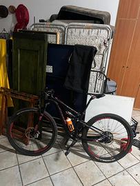 Mountain bike in carbonio