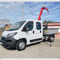 FIAT DUCATO D.CAB. + GRU 2.3 MJ 130CV 7 POSTI