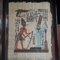 PAPIRO EGIZUANO CON CORNICE 50£ E