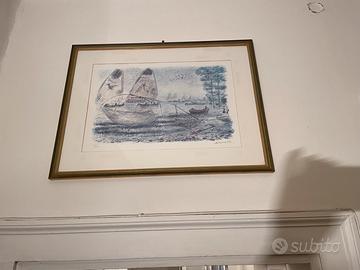 Litografia Cascella numerata