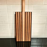 Tagliere in legno lamellare bicolore da tavola