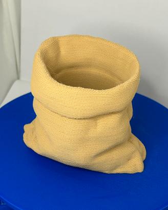 Vaso per piantine effetto iuta