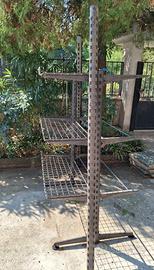 Scaffale in ferro robusto 1,41 x 1,50- 1,95