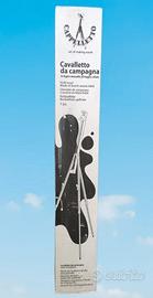 Cavalletto in legno, per artisti