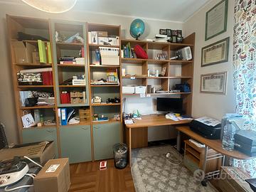 Libreria scrivania armadio 4 stagioni cameretta