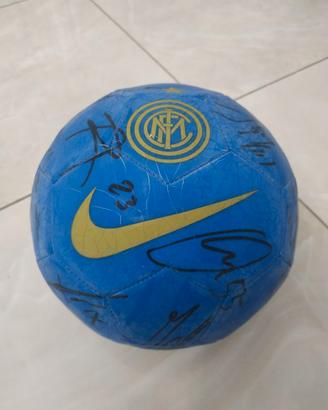 pallone calcio INTER autografato 2011 2012