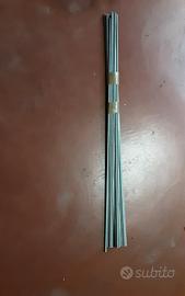 18 barre filettate nuove, h.100, diam.0.80