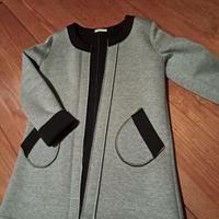 Cappottino grigio donna neoprene