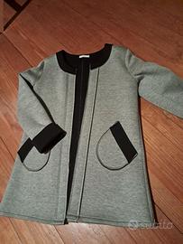 Cappottino grigio donna neoprene