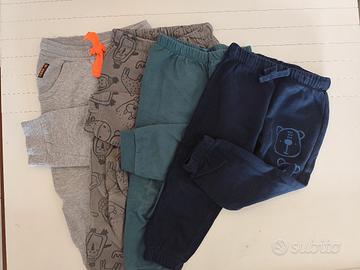 Set pantaloni per bambino 3 anni 