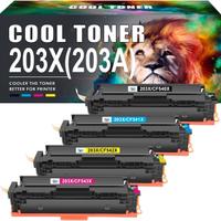 Toner HP 203X 203A CF540X CF540A (N, C, G, M)