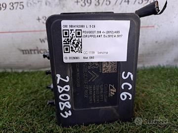 ABS PEUGEOT 208 Serie 9804162080 EB2 benzina 1199