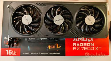  Radeon Rx 7600 xt 16 gb Gigabyte Gaming OC