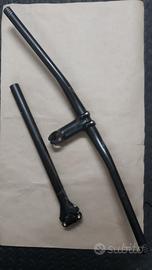 Trittico MTB in carbonio