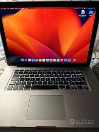 MacBook Pro 15’’ 16GB & 500GB SSD - DUALBOOT WIN10