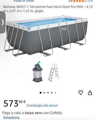Bestway piscina fuori terra 