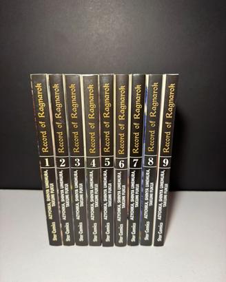 Manga Record of ragnarock 1-9💕📚