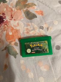 Pokemon verde foglia game boy advanced