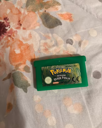 Pokemon verde foglia game boy advanced