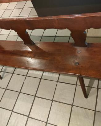 2 comode panche antiche in legno