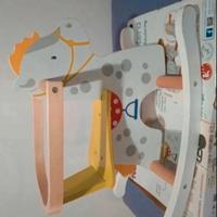 cavallo a dondolo in legno marca Roba