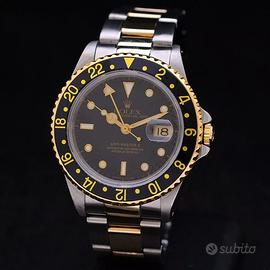 Rolex Gmt Master II ref 16713 steel gold serviced