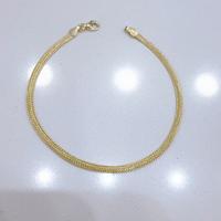 Bracciale maglia milanese in oro giallo 18kt 750