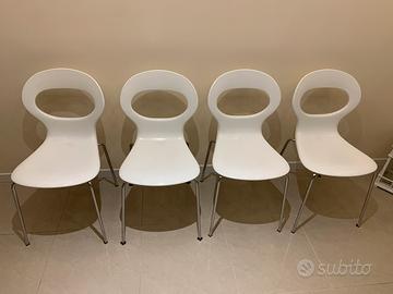 Set 4 sedie design vitage “Paperik” Bontempi