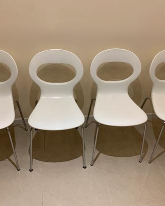 Set 4 sedie design vitage “Paperik” Bontempi
