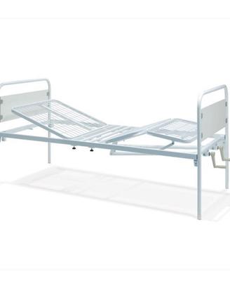 Letto Degenza Pieghevole regolabile a 2 Manovelle