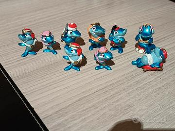 Ferrero Kinder Sorpresa Squalibaba 7 + 2 doppioni