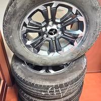4 gomme +cerchi 265/60/R18 invernali Mitsubishi 