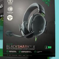 Cuffie gaming Razer Black Shark v2 X PC/Console