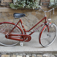 Bicicletta Bianchi da donna vintage anni 70