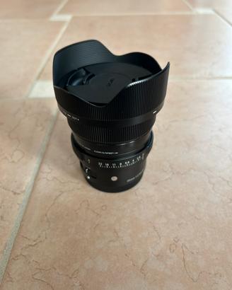 Obiettivo sigma 20mm f2.0 dc dn - sony E
