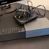 Modem Router TIM + Scatola fibra ottica ONT