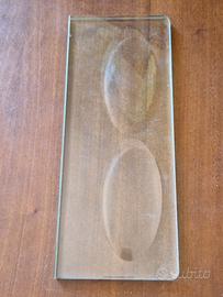 2 Mensole piccole in vetro