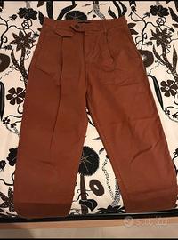 Pantalone marrone/ruggine Gianni Lupo taglia 42