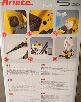 Pulitore a vapore ariete multivaporí 