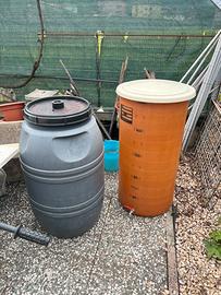 Coppia botti cisterne