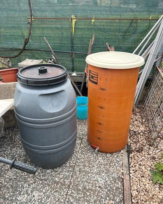 Coppia botti cisterne