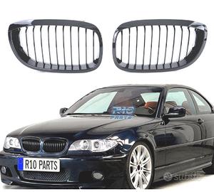 GRIGLIE BMW SERIE 3 E46 COUPE CABRIO 03-06 NERO LU