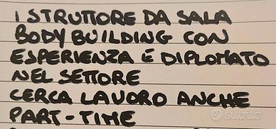 Istruttore di bodybuilding