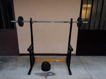 HALF RACK+BILANCIERE+PESIO