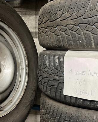 Cerchi e gomme subaru forester