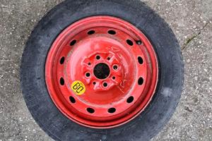 Ruota di scorta  135/80 R14 per FIAT Panda/Punto