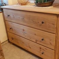 cassettiera di abete. 