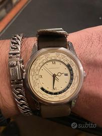 Hamilton worldtimer quarzo vintage raro