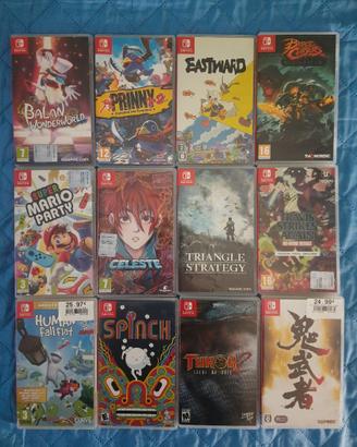 Cover vuote per giochi Nintendo Switch