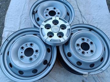 CERCHI IN FERRO DA 15 X FIAT DUCATO
